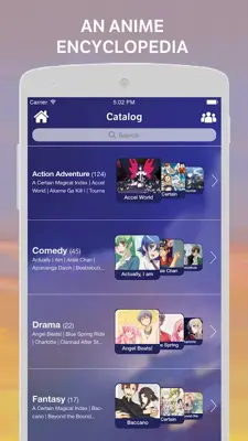 Anime android App screenshot 0