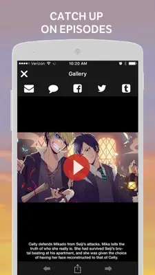 Anime android App screenshot 1