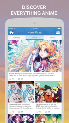 Anime android App screenshot 2